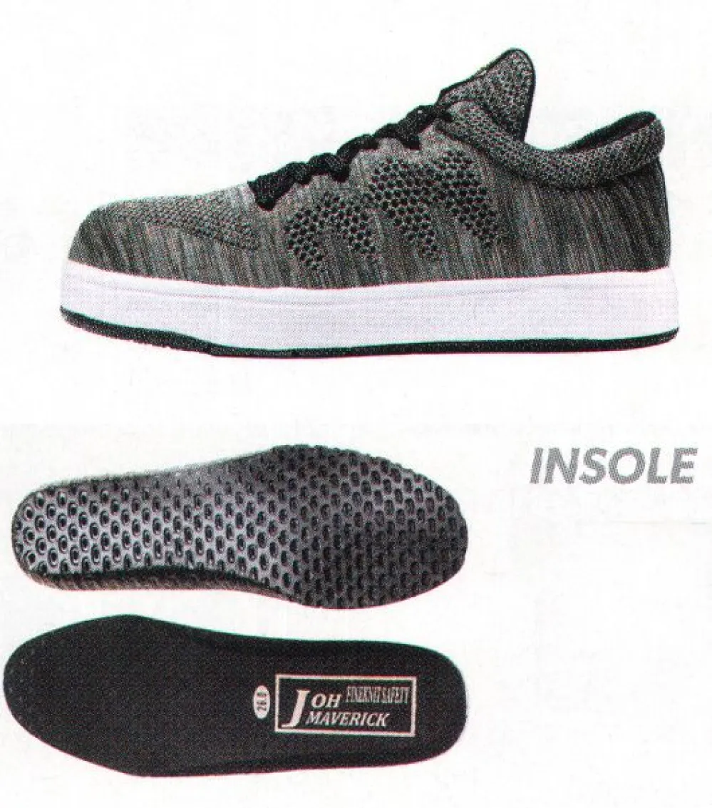 おたふく手袋 ジョーマーベリック ファインニット 安全靴 ローカット