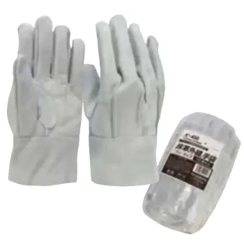 男女ペア 手袋 おたふく手袋 K-433 床革外縫い手袋BGD（10双×12組入） 作業服JP