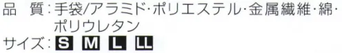 おたふく手袋 MWK-911 耐切創手袋 10G（5双入） 作業性・強度のバランスを取った中厚手タイプ●MWK™進化した耐切創アラミド手袋、その名も「MWK」。その最大の特長は、アラミドとステンレスワイヤーを編み込み、アラミド100％だけでは発揮できなかった「耐切創性」の向上。そして綿やポリウレタンなどの様々な繊維を組み合わすことで肌触りの良い「着用感」、手にフィットする「作業性」、「コストパフォーマンス」に優れるアラミド手袋となった。様々な工場・用途に合わせた豊富なバリエーションで労働災害・切創事故の抑制に一役を担う、アラミド手袋ブランド。※5双入り。※この商品はご注文後のキャンセル、返品及び交換は出来ませんのでご注意下さい。※なお、この商品のお支払方法は、先振込（代金引換以外）にて承り、ご入金確認後の手配となります。 サイズ／スペック