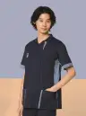 オンワード HS-8149 男女兼用ファスナースクラブ ダークネイビー×サックスブルー