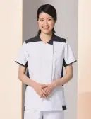 オンワード HS-8172 男女兼用ファスナースクラブ ホワイト×ダークネイビー