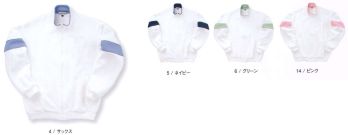 介護衣 トレーニングジャケット アカシエスユーシー UZT101R ジャケット 医療白衣com