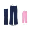 医療白衣com 介護衣 トレーニングパンツ 明石スクールユニフォームカンパニー UZT372E ブーツカットパンツ（レディース）