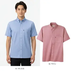 半袖ボタンダウンシャツ
