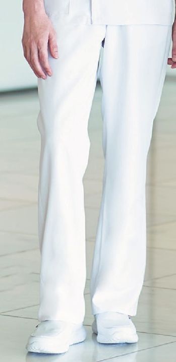 ナースウェア パンツ（米式パンツ）スラックス ルコックスポルティフ UQM2106 ユニセックス ストレートパンツ 医療白衣com