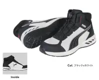 PUMA 63.403.0 スプリント2.1 ディスク ミッド (ブラック×ホワイト)