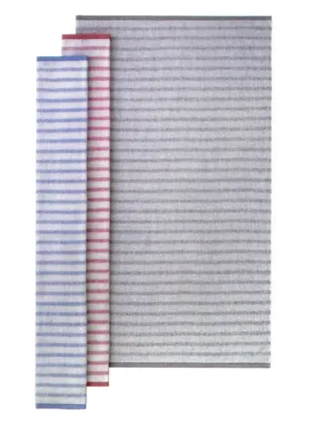 ギフト・アメニティ バスタオル 神藤タオル 240608 バスタオル シンプルボーダー（10枚入） サービスユニフォームCOM