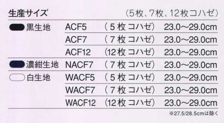 サイズ表