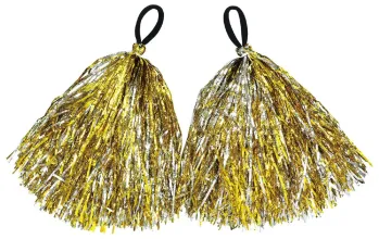 キッズ・園児 その他 アーテック 14609 ヒラヒラハンドフリーポンポン ゴールドシルバー 作業服JP