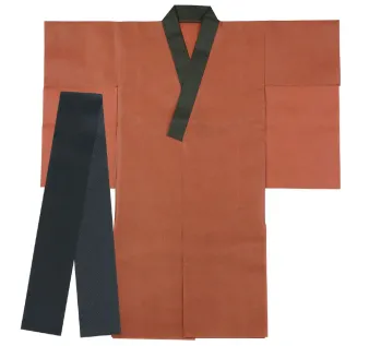 キッズ・園児 その他 アーテック 14755 衣装ベース着物（おくみ付き） 茶 作業服JP