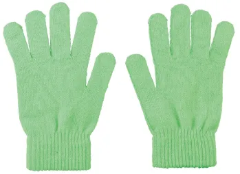キッズ・園児 手袋 アーテック 14800 カラーのびのび手袋 大 蛍光グリーン 作業服JP