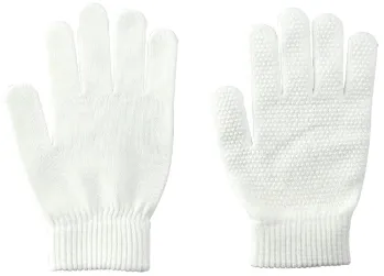キッズ・園児 手袋 アーテック 14809 カラーのびのび手袋 大 すべり止め付 白 作業服JP