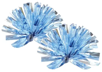 キッズ・園児 その他 アーテック 14832 らくらくチアポンポン 薄水色シルバー 作業服JP