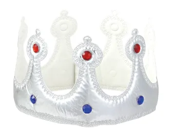 キッズ・園児 アクセサリー アーテック 14890 キラキラやわらかかんむりシルバー 作業服JP