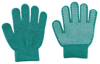 キッズ・園児 手袋 アーテック 15019 カラーのびのび手袋 すべり止め付 緑 作業服JP