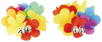 キッズ・園児 その他 アーテック 15085 はなのうでわ 大 鈴付 レインボー 作業服JP