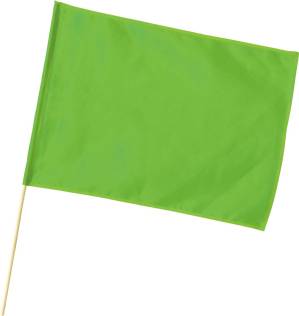 大旗（蛍光色）蛍光グリーン