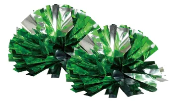 キッズ・園児 その他 アーテック 18031 らくらくチアポンポン 小 グリーンシルバー 作業服JP