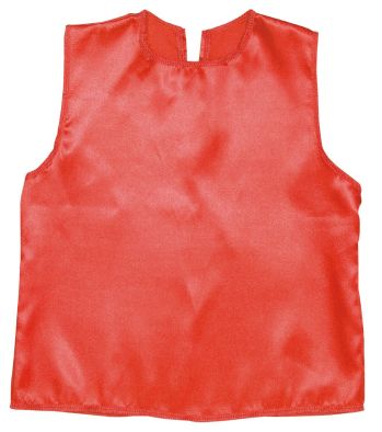キッズ・園児 袖なしシャツ アーテック 18040 ソフトサテンシャツ J 赤 作業服JP