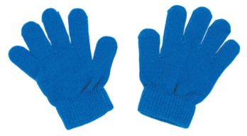 キッズ・園児 手袋 アーテック 18162 カラーのびのび手袋 青 10双組 作業服JP