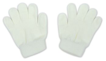 キッズ・園児 手袋 アーテック 18166 カラーのびのび手袋 白 10双組 作業服JP