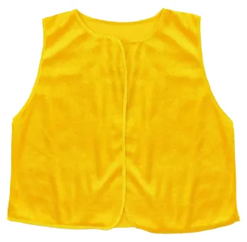 キッズ・園児 キッズ（子供用） アーテック 18285 ベロアベスト Cサイズ 黄 作業服JP