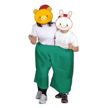 キッズ・園児 その他 アーテック 18503 デカパン競争パンツ 緑 作業服JP