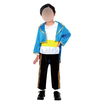 キッズ・園児 キッズ（子供用） アーテック 18726 ソフトサテン キングジャケット 青 作業服JP