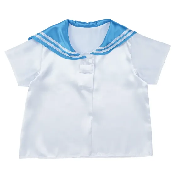 アーテック 18853 ソフトサテン セーラー服 C 青 着るだけ簡単！かわいいセーラー服！大人気の衣装ベースシリーズのセーラー服です。光沢感のあるサテン素材を使用した、華やかでかわいらしいなりきり衣装です。水兵さん風にも、制服風にも！カラーバリエーションも豊富で、テーマやキャラクターに合わせた自由なアレンジが可能です。ダンス、演技、発表会、イベントなど、華やかでかわいい衣装づくりにぴったりの一着です。お使いのモニター設定、お部屋の照明等により実際の商品と色味が異なる場合がございます。※この商品はご注文後のキャンセル、返品及び交換は出来ませんのでご注意下さい。※なお、この商品のお支払方法は、前払いにて承り、ご入金確認後の手配となります。