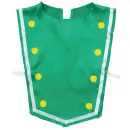 作業服JP キッズ・園児 キッズ（子供用） アーテック 18874 ソフトサテンマーチングトップ緑