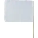 アーテック 18892 サテン大旗 ホワイト 旗:W59×H44ｃｍ 旗竿:75ｃｍ（φ12ｍｍ） 集団行動で映える大きなサテン製カラーフラッグ！光沢のあるサテン製カラーフラッグシリーズの大旗です。持ち手の直径が12mmのタイプです。運動会のダンスや集団行動、応援などで活躍するアイテムです。※お使いのモニター設定、お部屋の照明等により実際の商品と色味が異なる場合がございます。