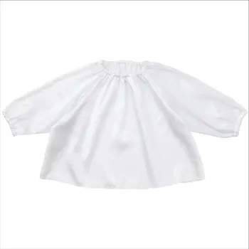 キッズ・園児 キッズ（子供用） アーテック 19009 ソフトサテン チュニック 白 C   作業服JP