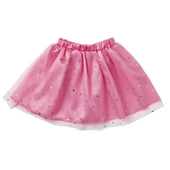 キッズ・園児 キッズ（子供用） アーテック 19051 ソフトサテン チュールスカート 桃 作業服JP
