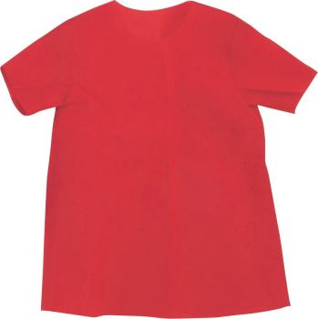 キッズ・園児 半袖シャツ アーテック 1934 衣装ベース シャツ（Jサイズ）赤 作業服JP