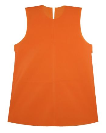 キッズ・園児 半袖ワンピース アーテック 2097 衣装ベース ワンピース(Cサイズ) オレンジ 作業服JP
