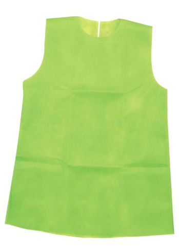 キッズ・園児 半袖ワンピース アーテック 4254 衣装ベース C ワンピース 黄緑 作業服JP