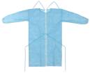 アーテック 51640 不織布ガウン ブルー（10枚入） ゆったり着用でき着脱がとても簡単軽量 熱がこもらない使い捨てのフリーサイズガウンです。カラー/ブルー