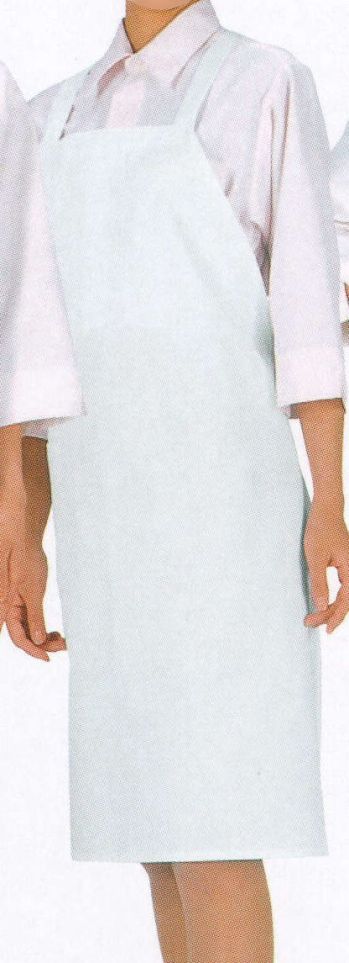 食品工場用 エプロン サカノ繊維 SE50-2 エプロン（タスキ） 食品白衣jp