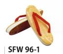 サカノ繊維 SFW96-1 アメ底セッタ（女・花緒赤） 真心とともにお伝えしたい、和の心。耐久性に優れ、滑りにくい。