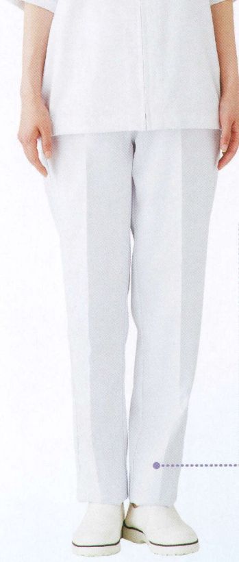 食品工場用 パンツ（米式パンツ）スラックス サカノ繊維 SJ2091 女子パンツ 食品白衣jp