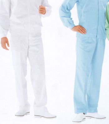食品工場用 パンツ（米式パンツ）スラックス サカノ繊維 SK2070 男子パンツ 食品白衣jp