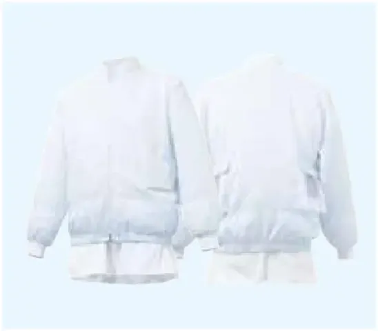 サカノ繊維 SKH6500N 食品工場向け 白い空調服（男女兼用）（ファン・バッテリー別売）