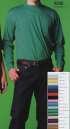 三愛 9000-A 長袖Tシャツ カラフルなカジュアルウェア。綿100％の着心地。豊富な色・サイズ展開。胸ポケット付き。オールシーズン。 ※こちらの商品は旧品番「9000」から変更になりました。