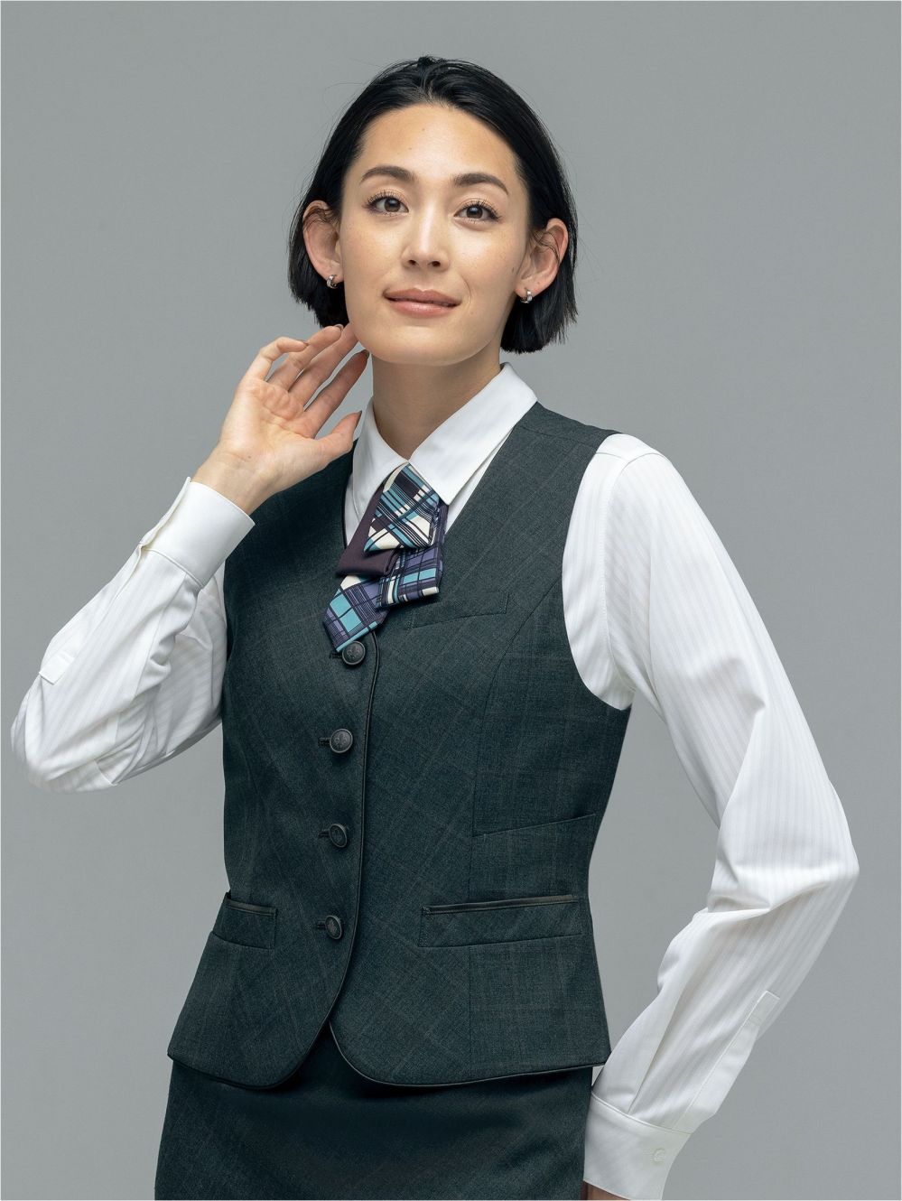 セロリー オフィスウェア 事務服 制服 ベスト15号 - スーツ