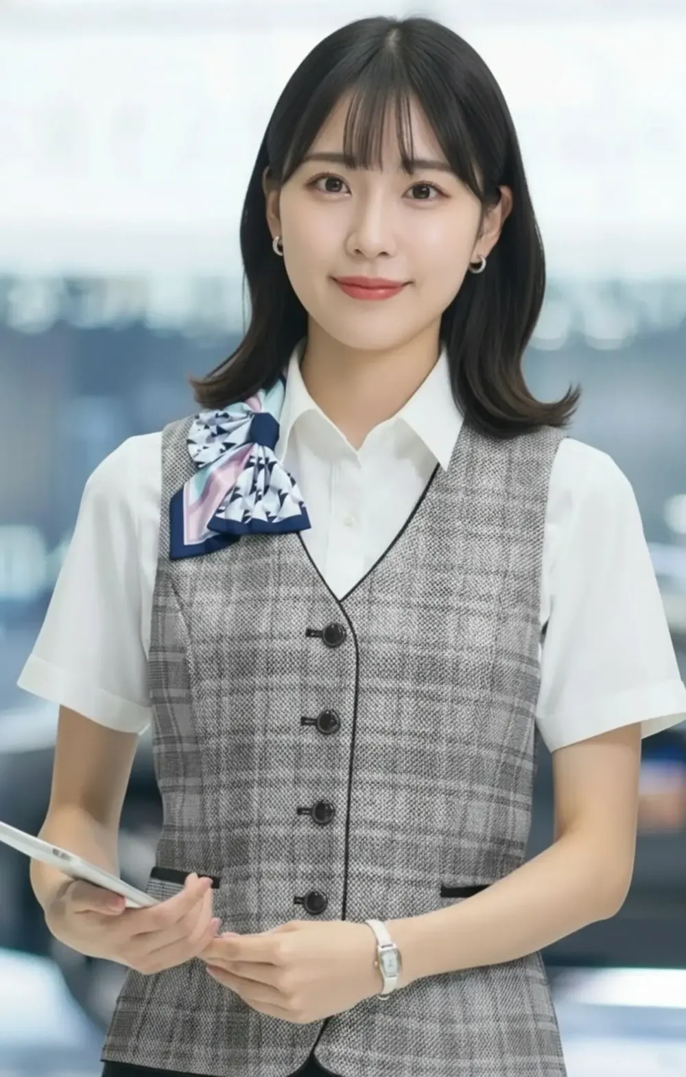 ベスト セロリー S-04680 オフィスウェア・ユニフォームの専門店｜事務服JP