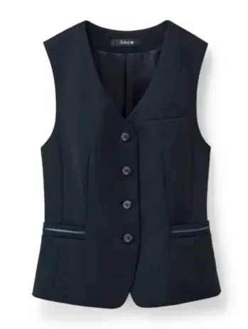 オフィスウェア ベスト セロリー S-04691 ベスト 事務服JP