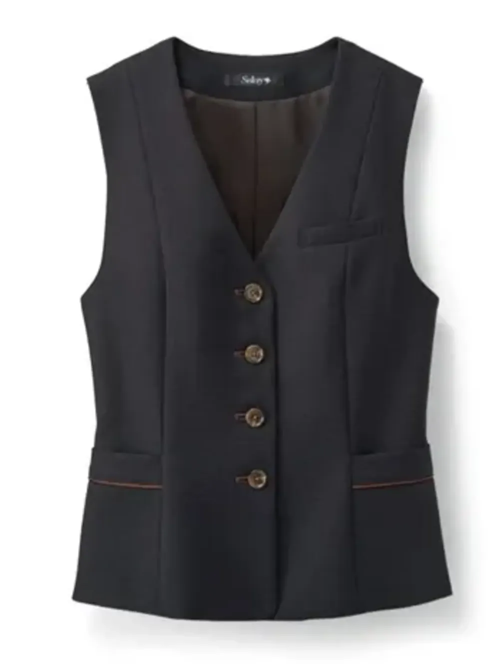 ベスト セロリー S-04729 オフィスウェア・ユニフォームの専門店