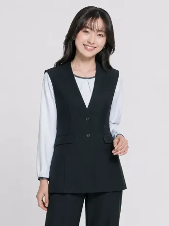 オフィスウェア ベスト セロリー S-04750 ベスト 事務服JP