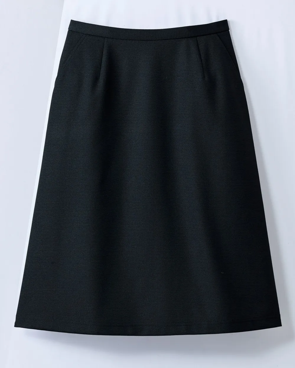 Aラインスカート（53cm丈） セロリー S-16640 オフィスウェア
