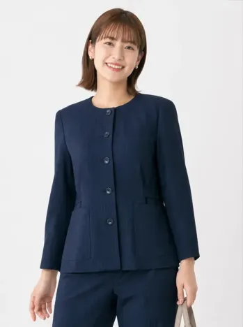 オフィスウェア 長袖ジャケット（ブルゾン・ジャンパー） セロリー S-25321 ジャケット 事務服JP